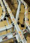 Flat Top Chain Conveyor Pallet Transport