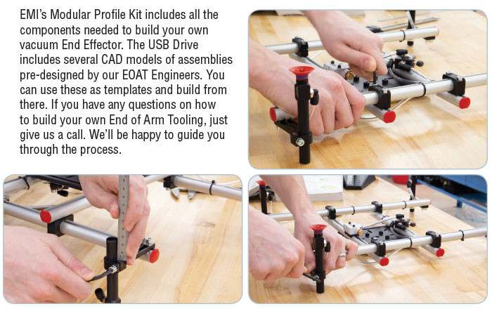EMI Modular profile kit assembly