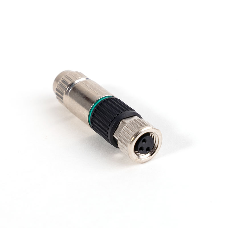 1242 3Pin Field Wireable M8 Female Connector